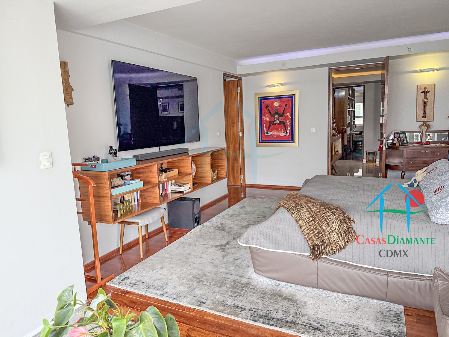 Polanco Departamento Arquímedes - Recámara principal 10